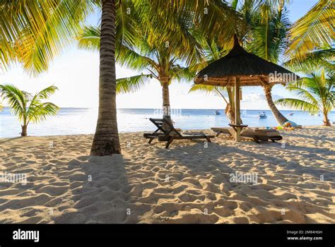 Beach le Morne Brabant Stock Photo - Alamy