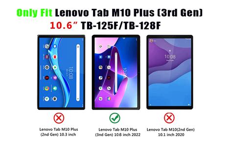 Acelive Tablet H Lle Schutzh Lle F R Lenovo Tab M Plus Rd Gen