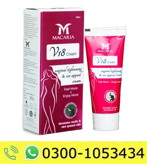 Macaria V18 Cream Price In Pakistan 0300 1053434 Macaria V18