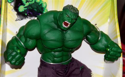 The Raging Hulk A Big 13 Inch Action Figure By Toy Biz 2003 One Of