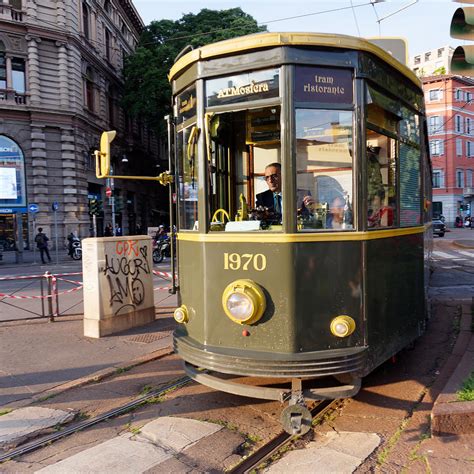 Heritage Tram And Driver Milan Photograph By Richard Boot Fine Art