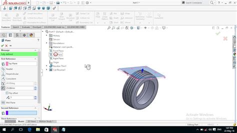 How To Make Create Car Tyre On Solidworks Basics For Beginners