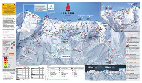 Paradiski Ski Domain Piste Maps