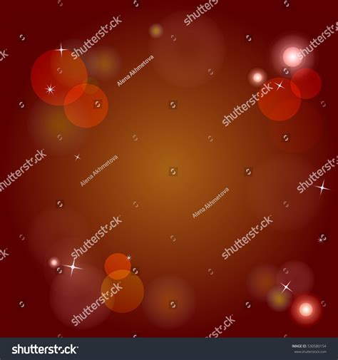 Red Bokeh Abstract Light Background Vector Stock Vector Royalty Free