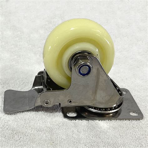 Caster 3" Swivel With Brake - Decarbonator