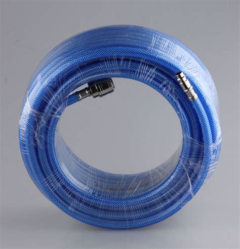 20 Bar Pvc Braided Hose 6x11 Mm With Europe Coupler Ce Approved