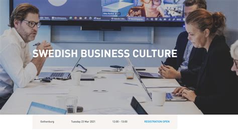 Seminar about Swedish Business Culture - 23 March - BBi Communication