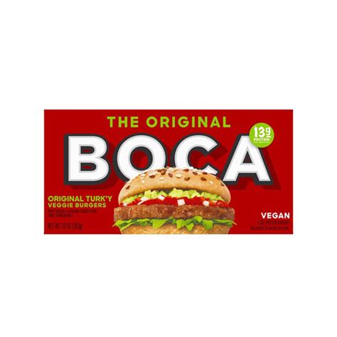 boca burger vegan original  oz lil generals
