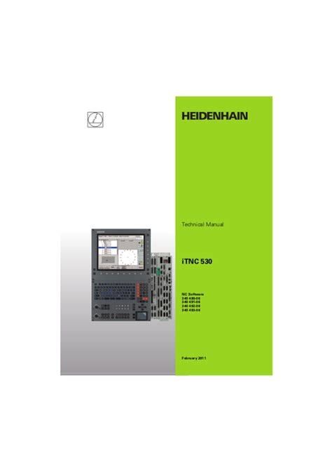 Heidenhain Itnc Technical Manual