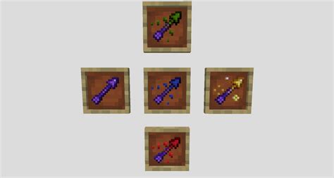 Void Bow And Crossbow Visible Enchantment And Spectral Arrow