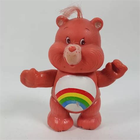 Cheer Bear Care Bears Poseable Action Figure Kenner 1984 Vintage Toy 3