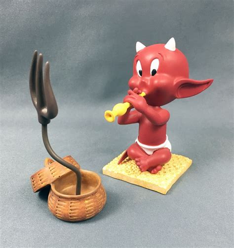 Hot Stuff Harvey Comics Démons et Merveilles 4inch Resin Figure Hot Stuff Snake Charmer