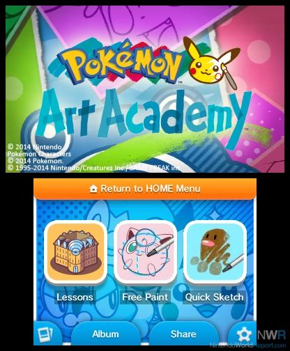 Pokémon Art Academy Review Review Nintendo World Report