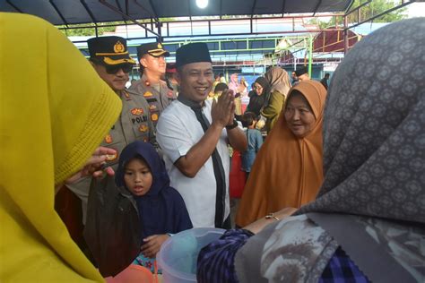 Wabup Buka Pasar Ramadhan 1444 Di Kawasan Sungai Bengkel