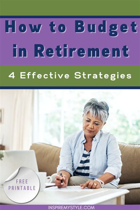 Budgeting In Retirement 4 Effective Strategies