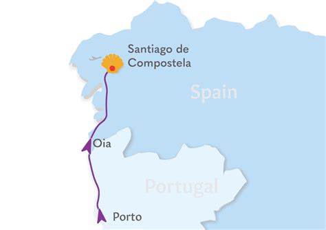 Where To Find The Camino Portugues Start Points For Each Section