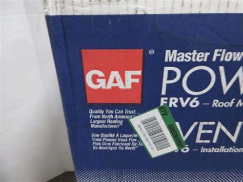 Master Flow Power Attic Fan For Attics Up To Sq Ft Nib