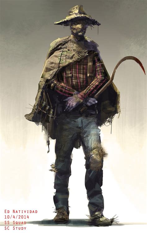 Batman Begins Scarecrow Concept Art