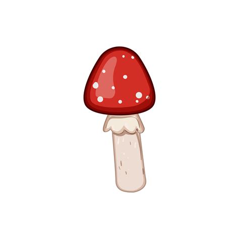 fungi fly agaric cartoon vector illustration 41499106 Vector Art at ...