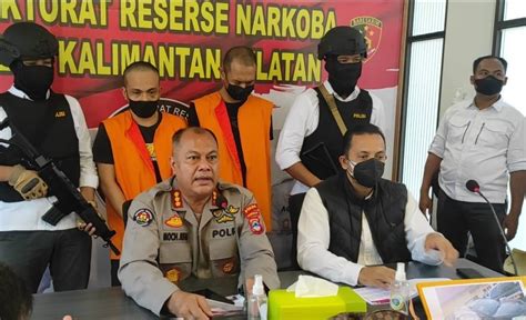 Bekuk Dua Kurir Narkoba Jaringan Internasional Polisi Sita Kg Sabu