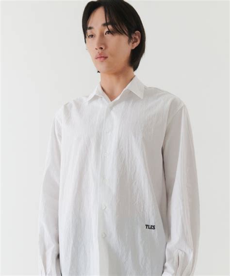 MUSINSA TRIP LE SENS TLES Embroidered Shirt WHITE