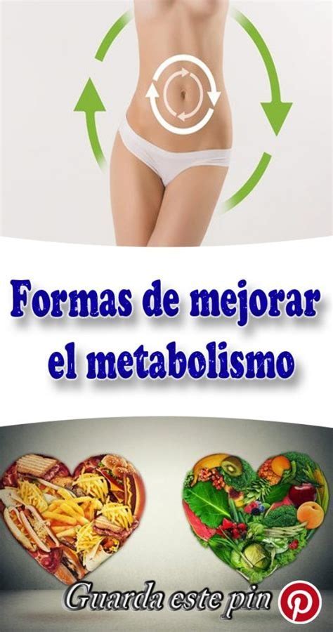 Consejos Para Mejorar El Metabolismo Sujeto