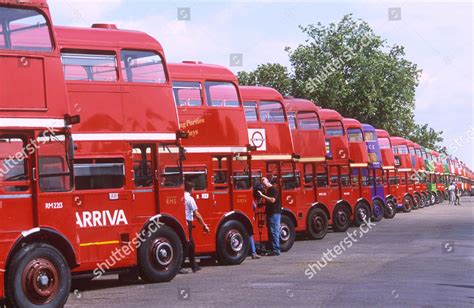 Various Routemasters On Show Editorial Stock Photo Stock Image