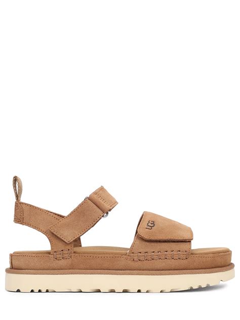 Сандалии замшевые от UGG AUSTRALIA за 30 270 рублей (цвет: коричневый ...