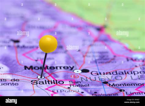 Saltillo Mexico Map