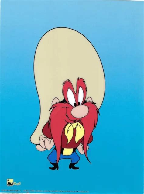 Warner Bros Looney Tunes Yosemite Sam Sericel Animation Art Cel 780