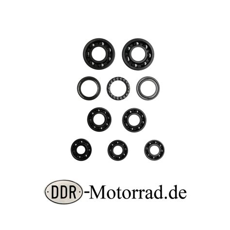 Kugellager Satz Motor MZ TS 250 DDR Motorrad De Ersatzteile