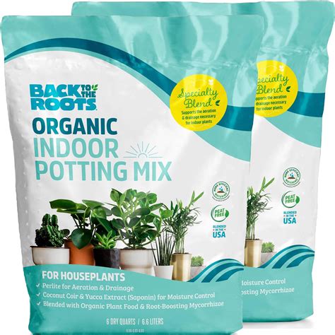 Amazon Miracle Gro Indoor Potting Mix Blended For A Variety Of