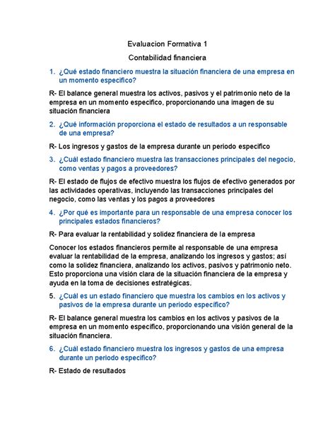 Evaluacion Formativa Esto Proporciona Una Visi N Clara De La