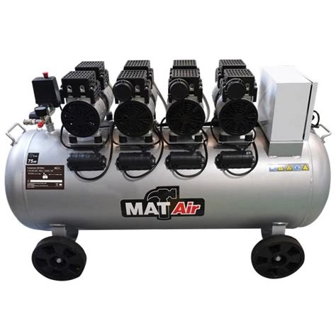 Matair Silent 200 Litre Oil Free Compressor Cromp