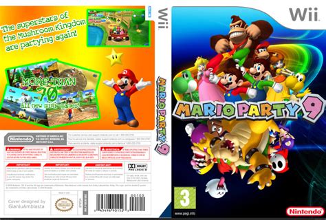 Mario Party 9 | Wii | Cd Cover, Dvd Cover, Front Cover