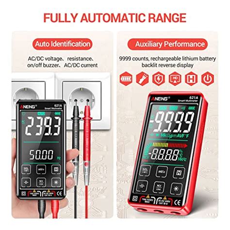 Snapklik ANENG Digital Multimeter Tester Smart Touch TRMS Auto