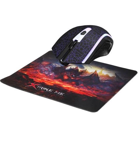 Mouse Pad Gaming Xtrike Me MP 002 Small Preto 320X270X2mm X Trike