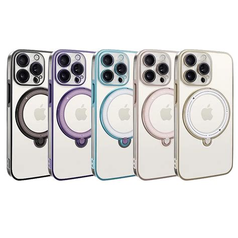 Funda Anilla Magsafe IPhone 15 Pro Max En 5 Colores