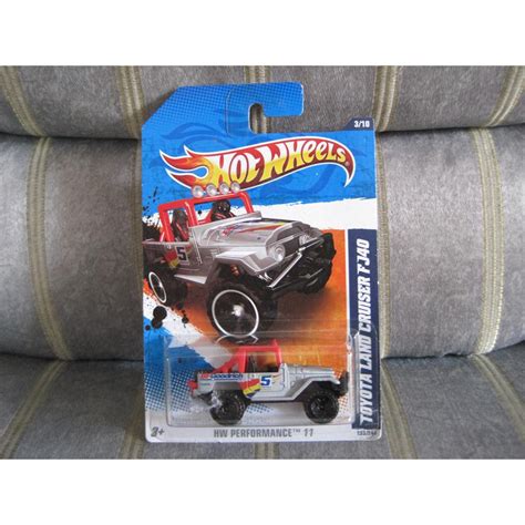 Jual Hot Wheels Toyota Land Cruiser Fj Hw Performance Abu Abu Shopee Indonesia