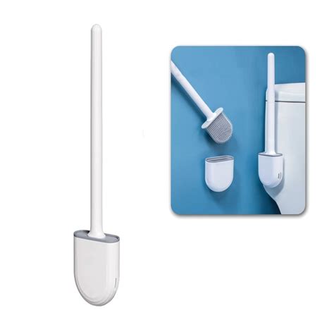 Escovinha De Privada - Kit Escova para Privada com Suporte de Silicone – Alcance Todos os ...