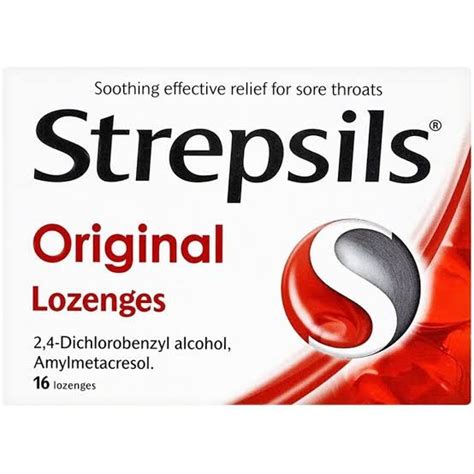 Jual Strepsils Permen Pelega Tenggorokan Obat Sariawan Sakit