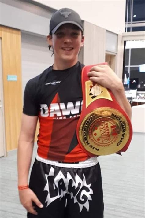 Local Kincardine Kickboxer Wins Division At National Championships In Niagara Falls Last Friday