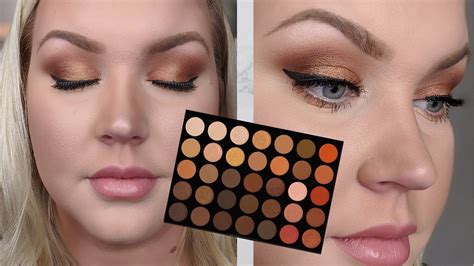 Morphe 350 Warm Bronze Eyeshadow Tutorial YouTube