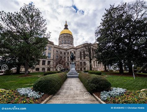 Georgia State Capitol Building in Atlanta, Georgia Stock Photo - Image ...