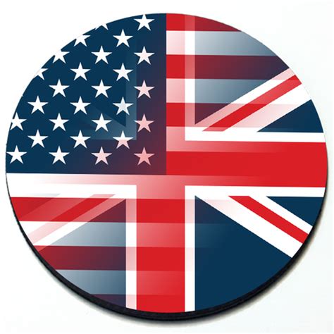 Combined US Flag and UJ Flag Magnetic Grill Badge for MINI Cooper