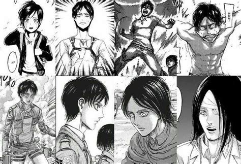 Aot Manga Art Evolution Shingeki No Kyojin Attack On Titan Healthy