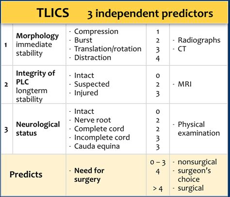 The Radiology Assistant Spine Fractures Tlics Classification