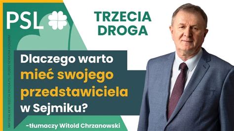 Dlaczego warto mieć swojego przedstawiciela w Sejmiku Województwa