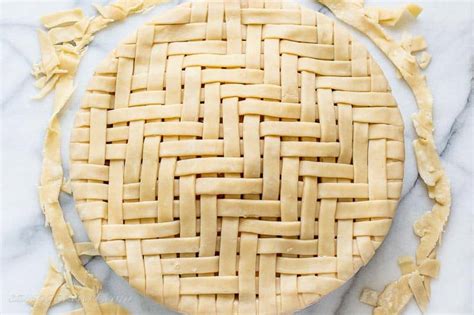 Herringbone Lattice Pie Saving Room For Dessert