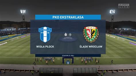 Fifa Wisla Plock Vs Slask Wroclaw Poland Ekstraklasa